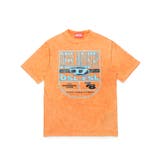 オレンジ | DIESEL ディーゼル ブランドロゴ半袖Tシャツカットソー | SHIFFON