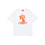 ホワイト | DIESEL ディーゼル ブランドロゴ半袖Tシャツカットソー | SHIFFON