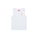 ホワイト | DIESEL ディーゼル ワンポイントブランドロゴタンクトップ | SHIFFON