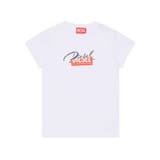 ホワイト | DIESEL ディーゼル ブランドロゴ半袖Tシャツカットソー | SHIFFON