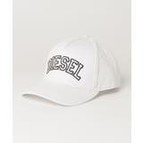 ホワイト | DIESEL ディーゼル ブランドロゴキャップ | SHIFFON
