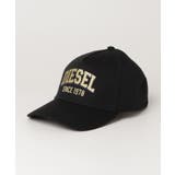 ブラック | DIESEL ディーゼル ブランドロゴキャップ | SHIFFON