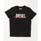 ブラック | DIESEL ディーゼル ブランドロゴ半袖Tシャツカットソー | SHIFFON