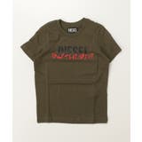 カーキ | DIESEL ディーゼル ブランドロゴ半袖Tシャツカットソー | SHIFFON