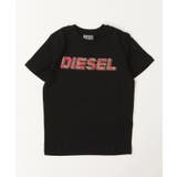 ブラック | DIESEL ディーゼル ブランドロゴ半袖Tシャツカットソー | SHIFFON