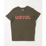 カーキ | DIESEL ディーゼル ブランドロゴ半袖Tシャツカットソー | SHIFFON