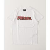 ホワイト | DIESEL ディーゼル ブランドロゴ半袖Tシャツカットソー | SHIFFON
