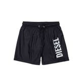 ブラック | DIESEL ディーゼル ブランドロゴスイムウェア水着 | SHIFFON
