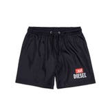ブラック | DIESEL ディーゼル ブランドロゴスイムウェア水着 | SHIFFON