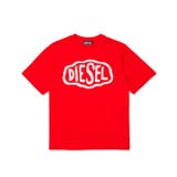 レッド | DIESEL ディーゼル ブランドロゴ半袖Tシャツカットソー | SHIFFON