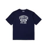 ネイビー | DIESEL ディーゼル ブランドロゴ半袖Tシャツカットソー | SHIFFON