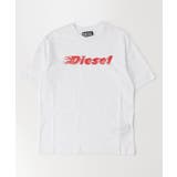 ホワイト | DIESEL ディーゼル ブランドロゴ半袖Tシャツカットソー | SHIFFON