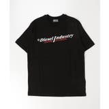ブラック | DIESEL ディーゼル ブランドロゴ半袖Tシャツカットソー | SHIFFON