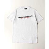ホワイト | DIESEL ディーゼル ブランドロゴ半袖Tシャツカットソー | SHIFFON