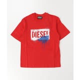 レッド | DIESEL ディーゼル ブランドロゴ半袖Tシャツカットソー | SHIFFON