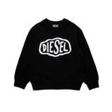 ブラック | DIESEL ディーゼル ブランドロゴスウェットプルオーバー | SHIFFON