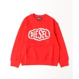 レッド | DIESEL ディーゼル ブランドロゴスウェットプルオーバー | SHIFFON