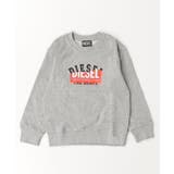 グレー | DIESEL ディーゼル ブランドロゴスウェットプルオーバー | SHIFFON