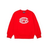 レッド | DIESEL ディーゼル ブランドロゴスウェットプルオーバー | SHIFFON