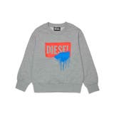 グレー | DIESEL ディーゼル ブランドロゴスウェットプルオーバー | SHIFFON
