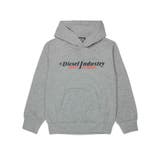 グレー | DIESEL ディーゼル ブランドロゴフーディーパーカー | SHIFFON