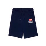 ネイビー | DIESEL ディーゼル ブランドロゴスウェットショートパンツ | SHIFFON
