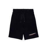 ブラック | DIESEL ディーゼル ワンポイントブランドロゴスウェットショートパンツ | SHIFFON