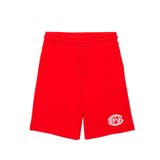 レッド | DIESEL ディーゼル ワンポイントブランドロゴスウェットショートパンツ | SHIFFON