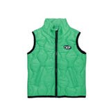 グリーン | DIESEL ディーゼル ワンポイントブランドロゴベストジャケット男の子 | SHIFFON