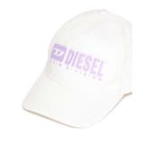 ホワイト | DIESEL ディーゼル ブランドロゴキャップ | SHIFFON