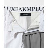 LUXEAKMPLUS リュクスエイケイエムプラス バイカラーロングパンツ | SHIFFON | 詳細画像11