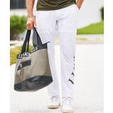 ホワイト | LUXEAKMPLUS リュクスエイケイエムプラス シアサッカーロングパンツ | SHIFFON 