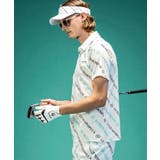 ホワイト×ターコイズ | LUXEAKMPLUS リュクスエイケイエムプラス ゴルフ | SHIFFON 