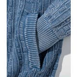 LUXEAKMPLUS リュクスエイケイエムプラス インディゴコットンショールカ… | SHIFFON  | 詳細画像13 