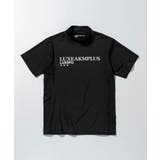 ブラック | LUXEAKMPLUS リュクスエイケイエムプラス スポーツロゴ | SHIFFON