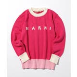 MARNI マルニ ブランドロゴ長袖ニットセーター | SHIFFON | 詳細画像6