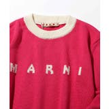 MARNI マルニ ブランドロゴ長袖ニットセーター | SHIFFON | 詳細画像8