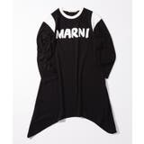 ブラック | MARNI マルニ ブランドロゴ | SHIFFON