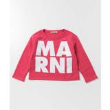 ピンク | MARNI マル二 ブランドロゴ長袖スウェットプルオーバー | SHIFFON