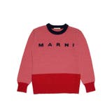 ピンク | MARNI マルニ ウールブレンドブランドロゴニット | SHIFFON