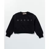ブラック | MARNI マルニ ブランドロゴスウェットプルオーバー | SHIFFON