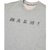 MARNI マルニ ブランドロゴ半袖ワンピース | SHIFFON | 詳細画像4