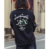 ブラック A | MARK GONZALES ARTWORK | SHIFFON