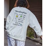 ホワイト B | MARK GONZALES ARTWORK | SHIFFON
