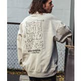 ベージュ B | MARK GONZALES ARTWORK | SHIFFON