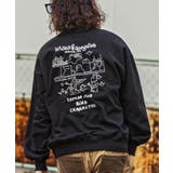 ブラック A | MARK GONZALES ARTWORK | SHIFFON