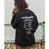 ブラック C | MARK GONZALES ARTWORK | SHIFFON