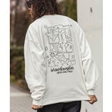 ホワイト B | MARK GONZALES ARTWORK | SHIFFON