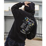 ブラック C | MARK GONZALES ARTWORK | SHIFFON