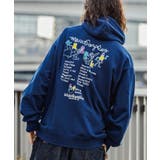 ネイビー C | MARK GONZALES ARTWORK | SHIFFON